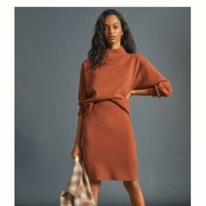 NWT Anthropologie Sweater Knit Midi Skirt